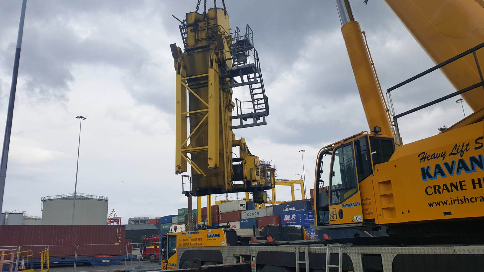 crane dismantling service waterford
